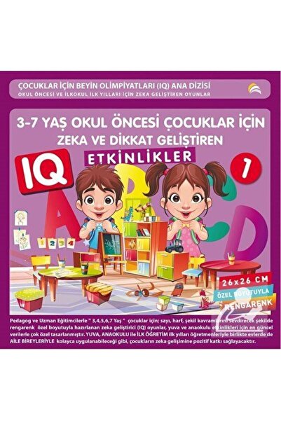 Genel Markalar 3-4-5-6-7 Yaş Okul Öncesi Çocuklar Için Iq Zeka Ve Dikkat Geli...