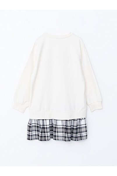 LC Waikiki Girl - Crew Neck Printed Dress