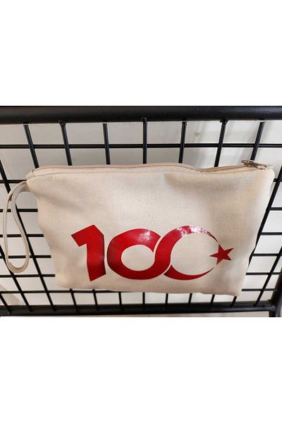 OBİDEV Портфейл и клъч с щампа „100-годишнина на републиката“