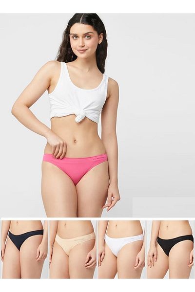 U.S. Polo Assn. Γυναικεία εσώρουχα 5 συσκευασιών Lycra Cotton Modal Elastic Slip