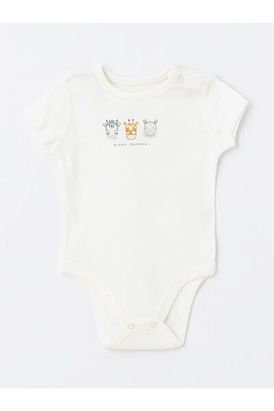 LC Waikiki 3 db-os szett kisfiú nyakú és hosszú ujjú, nyomott testhez