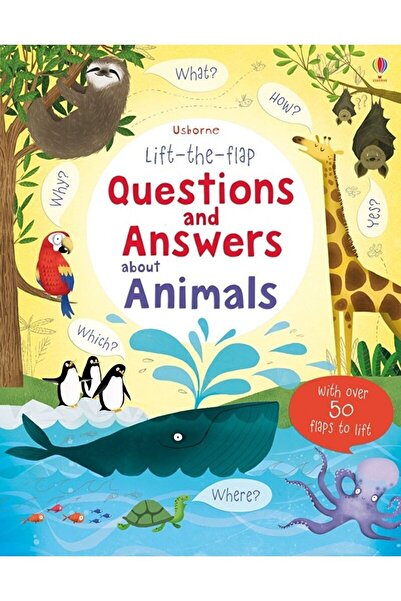 Usborne Lift-the-flap Questions And Answer About Animals / Kolektif / / 97814...