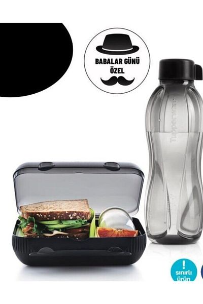 Tupperware Eco Bottle 1 Liter & Nutrition Container