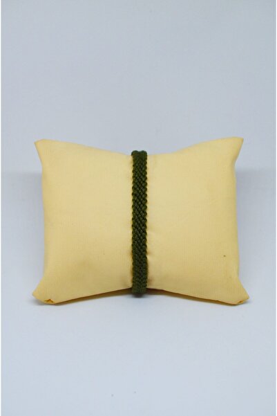 Bidüğüm Şans Getiren Asker Yeşili Bileklik, Renkli Arkadaş Dostluk Bilekliği ...