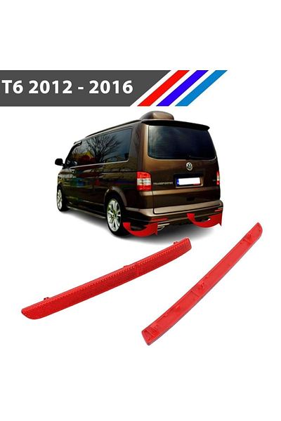 NEVREVA Nvr Transporter T6 Rear Bumper Reflector Left And Right Set 2012 - 2016