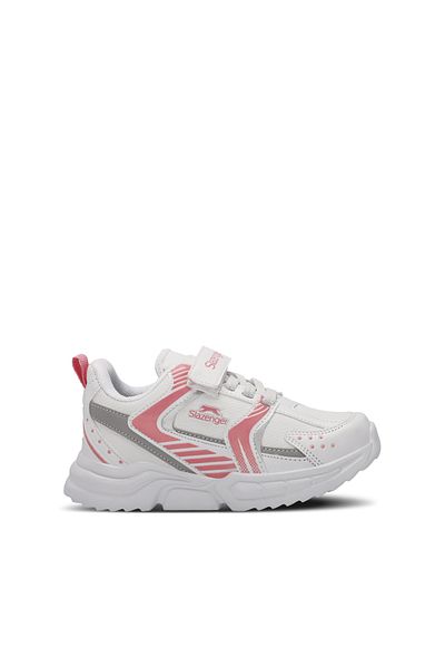Slazenger KENDALL Girl's Sneakers - White/Pink