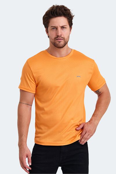 Slazenger ODALIS I - Ανδρικό πορτοκαλί μπλουζάκι