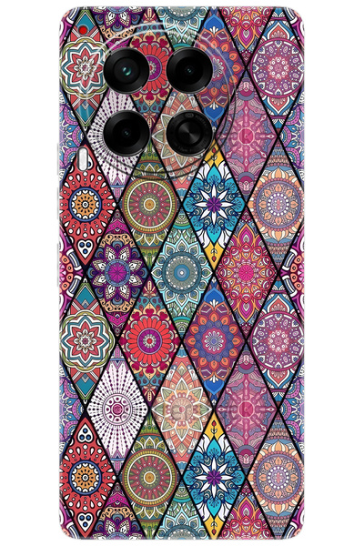 Camon Tecno 30 5G (CL7) Uyumlu Kılıf Desen Baskılı Silikon Kilim Tasarım STK:660 CP-MRCNW9W