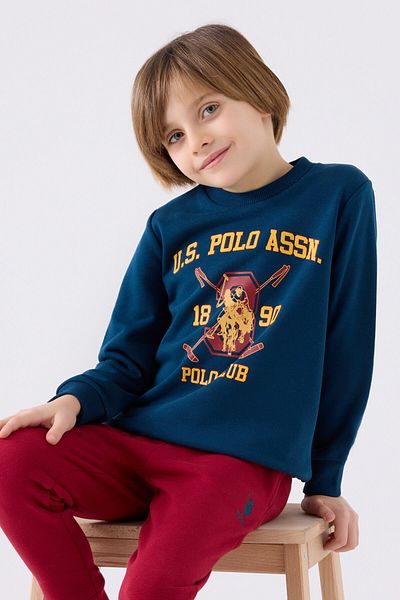 U.S. Polo Assn. Σετ φόρμας αγοριού Navy Blue