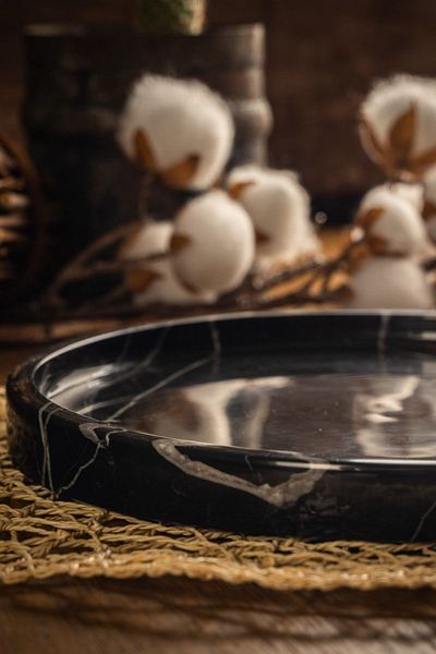 Voodo Concept Alexander Black Marble Presentation Tray