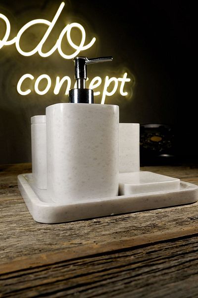 Voodo Concept Σετ μπάνιου Aqualand Marble (Πρωτότυπο Μάρμαρο)