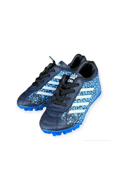 SPORTAÇ Ghete de fotbal Blue Gear pentru băieți - Pantofi de fotbal