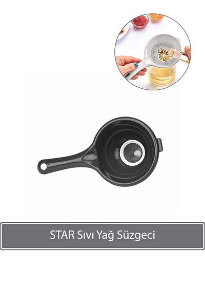 Sunplast Star Liquid Oil Strainer - Anthracite