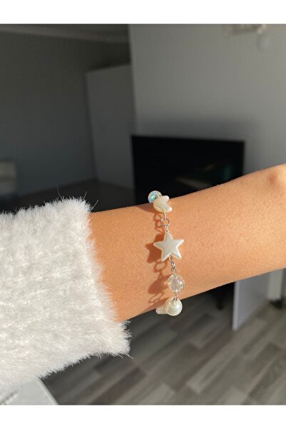 Pinky Lady Fairycore y2k incili bileklik