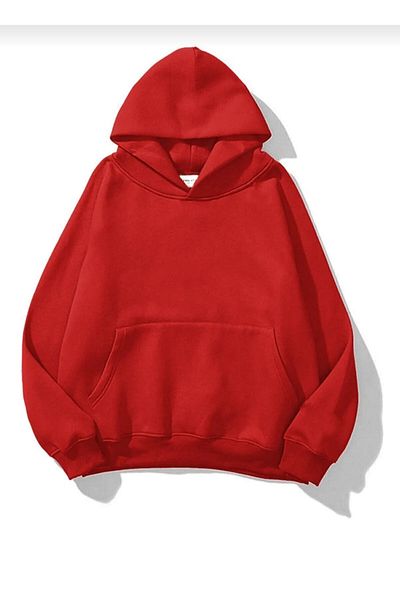 Moda Işık Hanorac roșu unisex - 100% bumbac