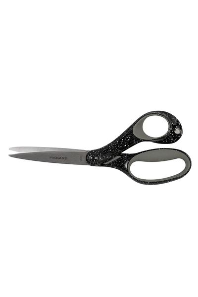 FiSKARS Black Youth Scissors - 20 cm Spotted, "Grad Teen Spray Scissors"