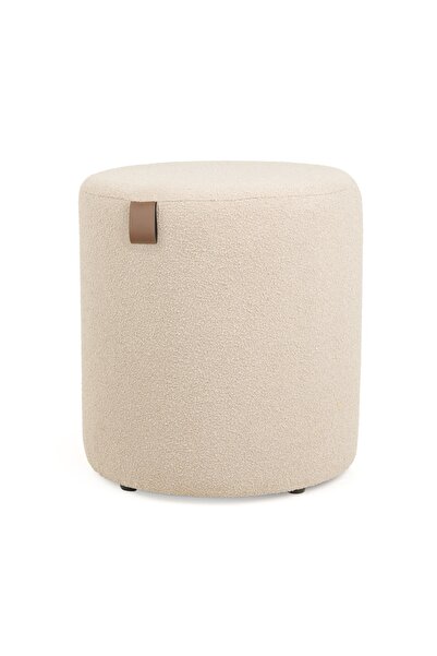 Just Home Teddy Puf - Gri - 42x40x40 cm