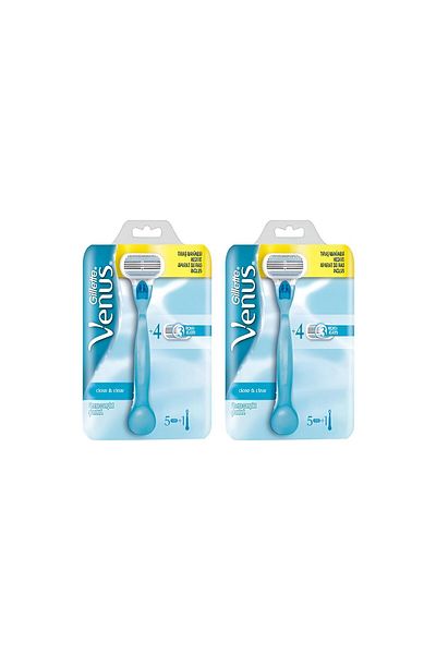 Gillette Venus Venus Classic Shaver (5 Spare Heads) X 2 Pcs