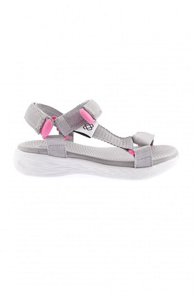 DGN Gray Women's Sandals - Strappy and Velcro