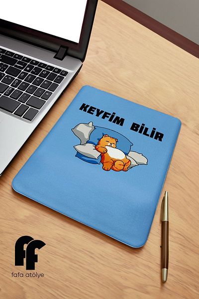 fafaatölye My Enjoyment Knows Mouse Pad - with Wrist Support