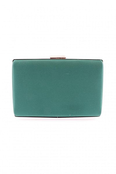 DGN Green Satin Women's Evening Dress Portfolio Bag - 5275-22y