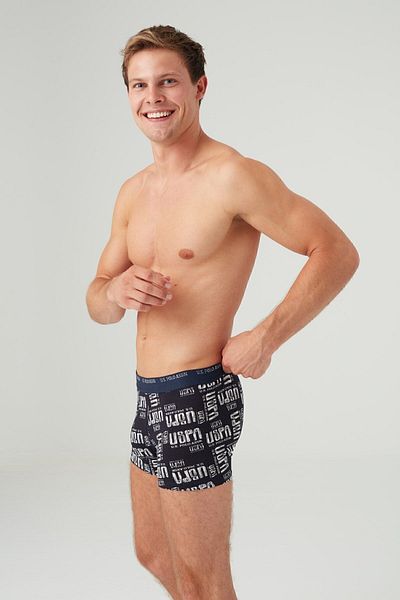 U.S. Polo Assn. Ανδρικά Μαύρα Μονά Μπόξερ 80618