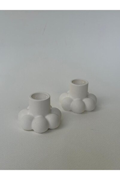 Nordlicht Design 2 Adet Bubble Şamdan Mumluk