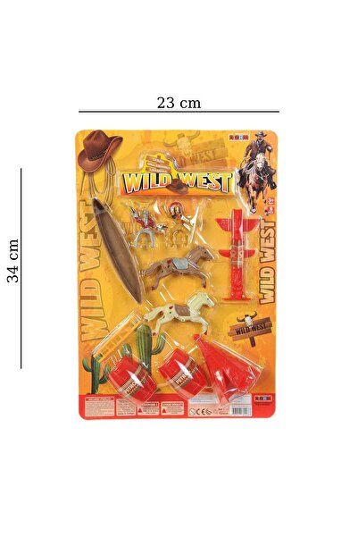 hak-iş oyuncak Kartela Küçük Vahşi Batı Set
