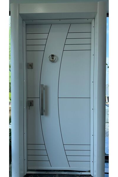 ANKA ÇELİK YAPI ANKA ÇELİK KAPI RUSTİK EKONOMİK SAĞ AÇILIM KALE MONOBLOK KİLİT İÇ MEKAN KAPISI