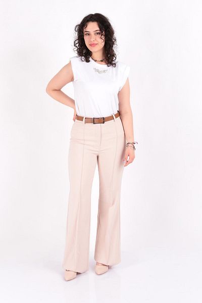 TULIN Tulin 24K-12033 Çimalı Women's Trousers - Ss Model