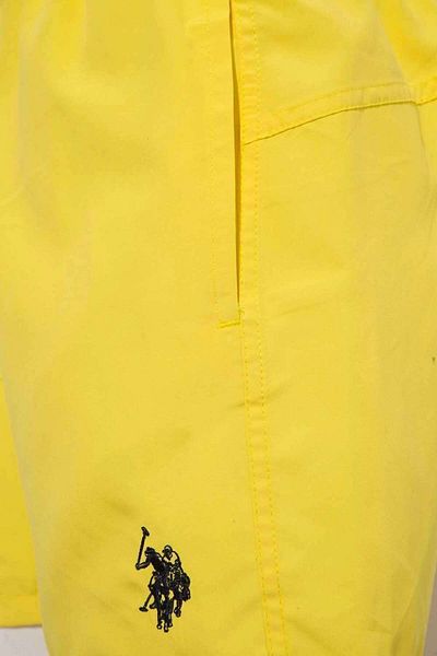 U.S. Polo Assn. Ανδρικό σορτς κολύμβησης μεσαίου μεγέθους US Polo Assn21000-κίτρινο