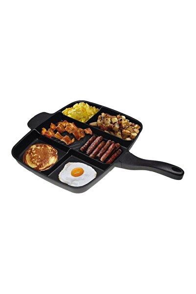 COOKCASE Granit Döküm 5 Gözlü Kamp Tava
