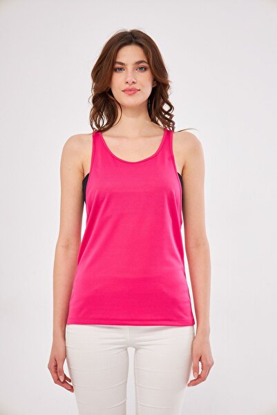 Moda Işık Sporcu Atleti Fuşya Renk Kobe Baskılı