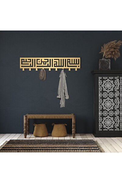 DECOVIENO Metal Askılık, Elbise Askılığı,Duvar Askılık, Vestiyer Elbise Askıs...