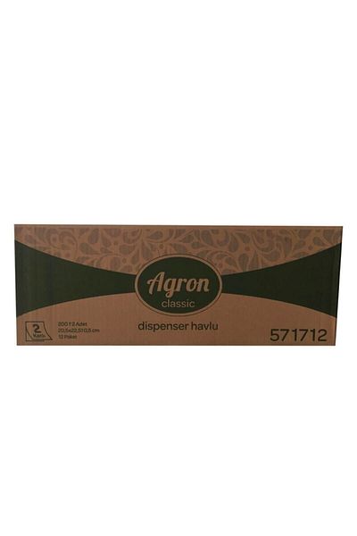 Agron Z Kat Dispenser Towel 12 Pieces of 200