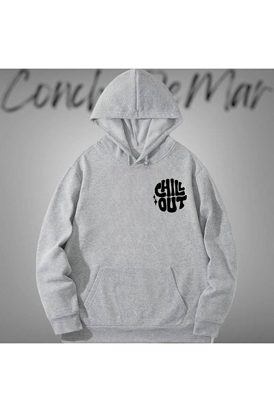 Vordevia Φούτερ Chill Out Oversize με λεπτομέρεια εκτύπωσης