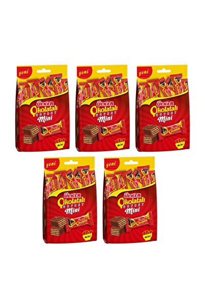 Ülker Ülker Çikolatalı Gofret Mini 82 gr x 5 Adet