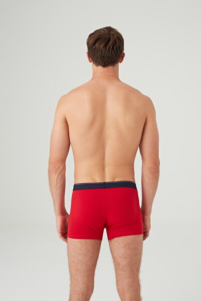 U.S. Polo Assn. Men's Red - Navy Blue 2-Piece Boxers 80361