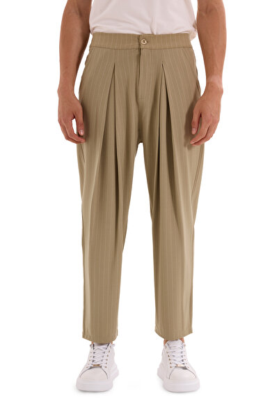 MORREZ Dokuma Pile Detay Pantolon