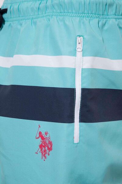 U.S. Polo Assn. Ανδρικό μακρύ σορτς μέντας 22003