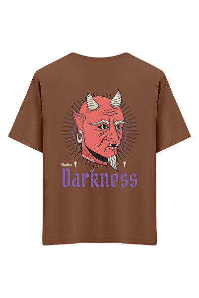 Mounte Bianca Unisex Tama - Oversize kroj T-shirt