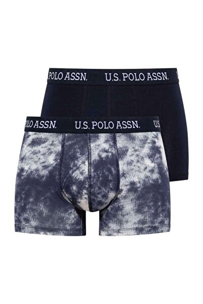 U.S. Polo Assn. Boxer pentru bărbați, albastru bleumarin - albastru bleumarin...