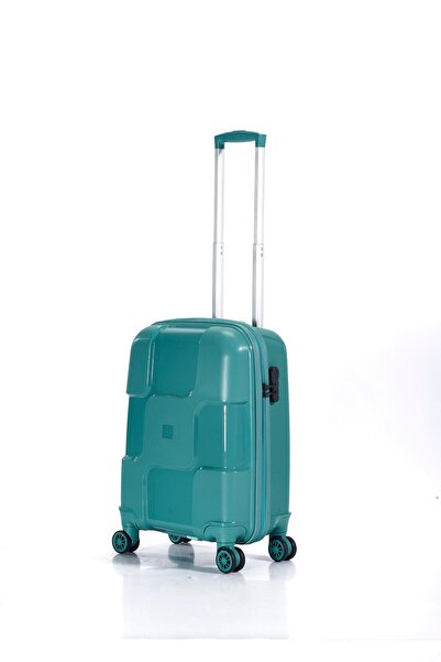 Joseph Lion ALBATROS PP501 Jade Büyük, Orta, Kabin Boy Polipropilen Krılmaz 3'lü Set Valiz