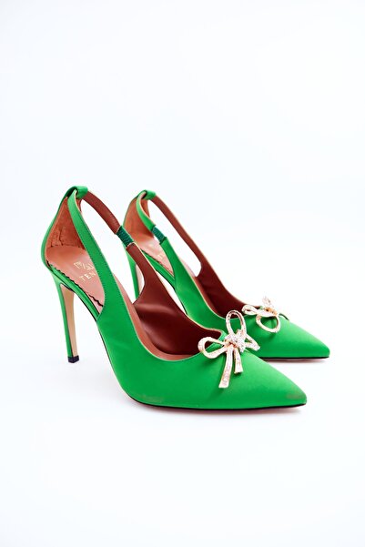 Tenau Pantofi de seara de dama din piele naturala