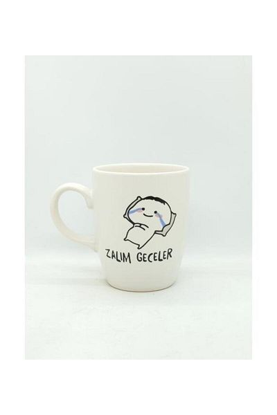 Buka Shops White Zalım Nights Mug