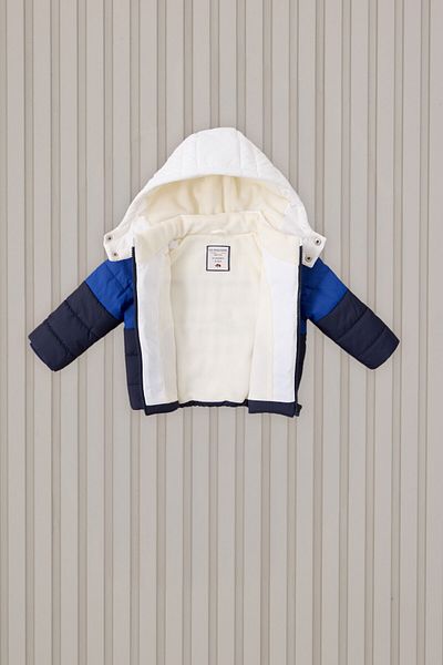 U.S. Polo Assn. Baby Boy Navy Blue Baby Coat