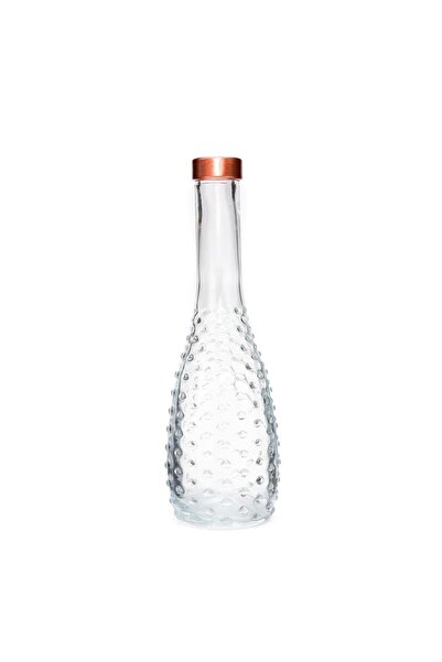 Missi 26 CM prozirna reljefna bakrena vaza od tankog stakla