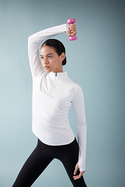 DEFACTO FİT Tricou cu mânecă lungă