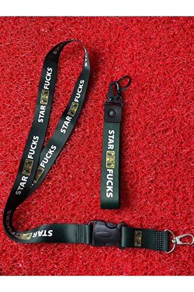 CEBECİOTO Set de lanțuri STARFUCKS cu breloc și curea pentru gât - Accesoriu ...