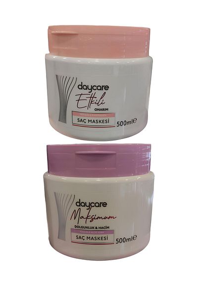 Daycare Set of 2 Hair Mask - Maximum Volume and Effective Repair